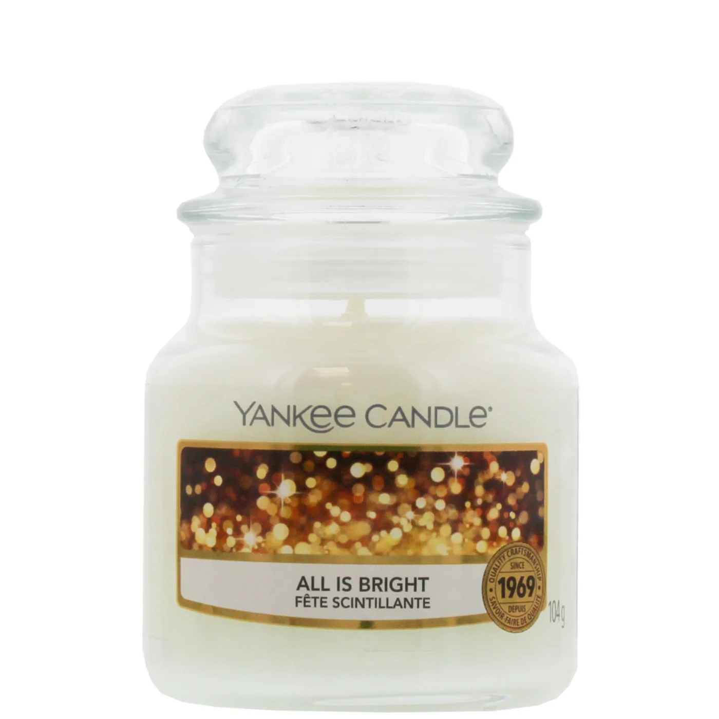 Yankee Candle All Is Bright Small Jar 104g Yankee Candle All Is Bright Small Jar 104g